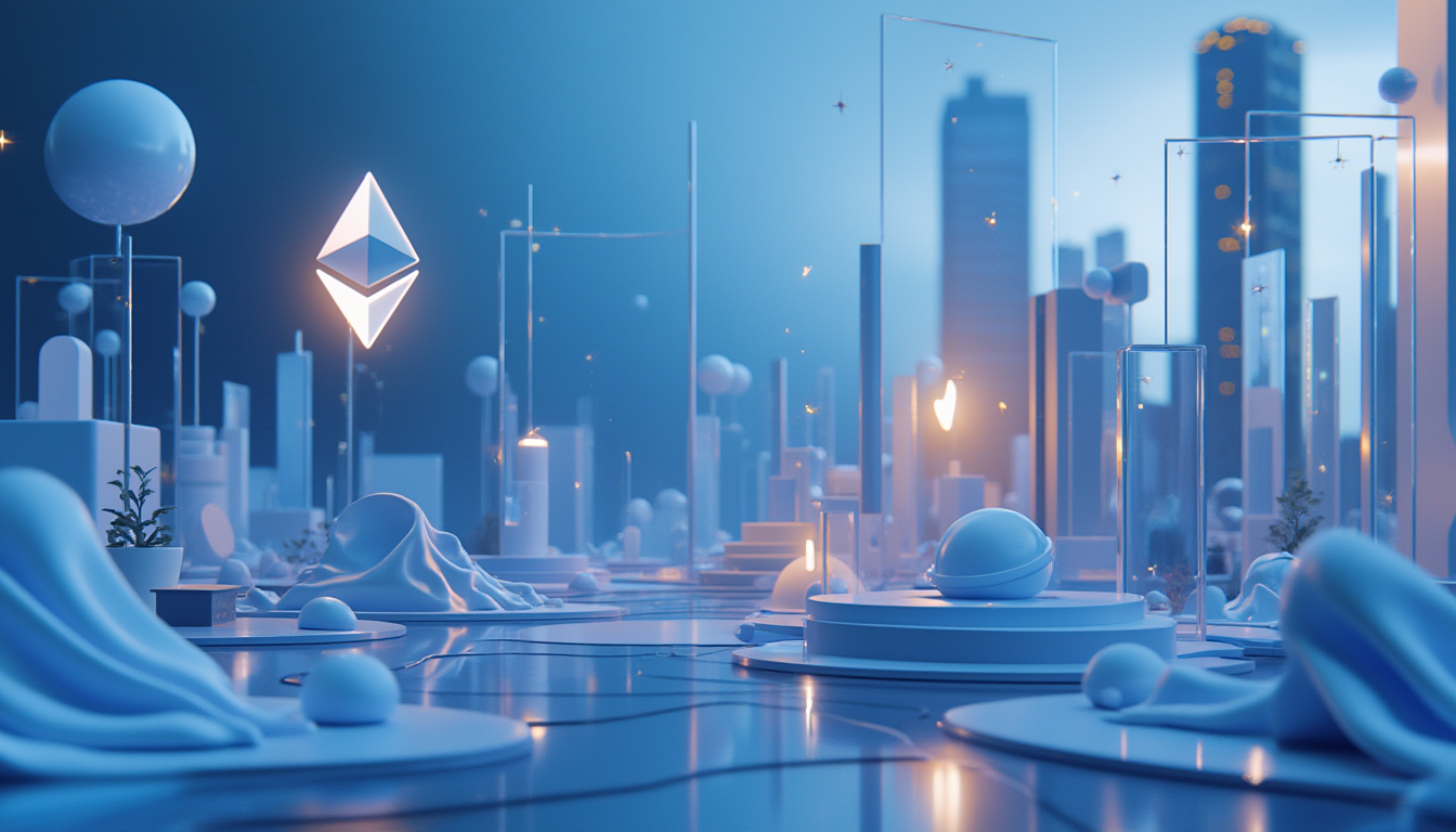 Illustration of DAO treasuries managing assets using USDT-native blockchains for secure transactions and DeFi yield strategies