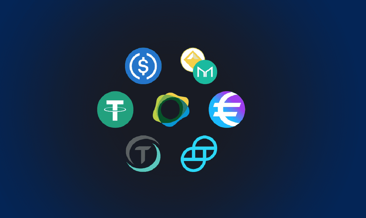stablecoin smart contract automation icon