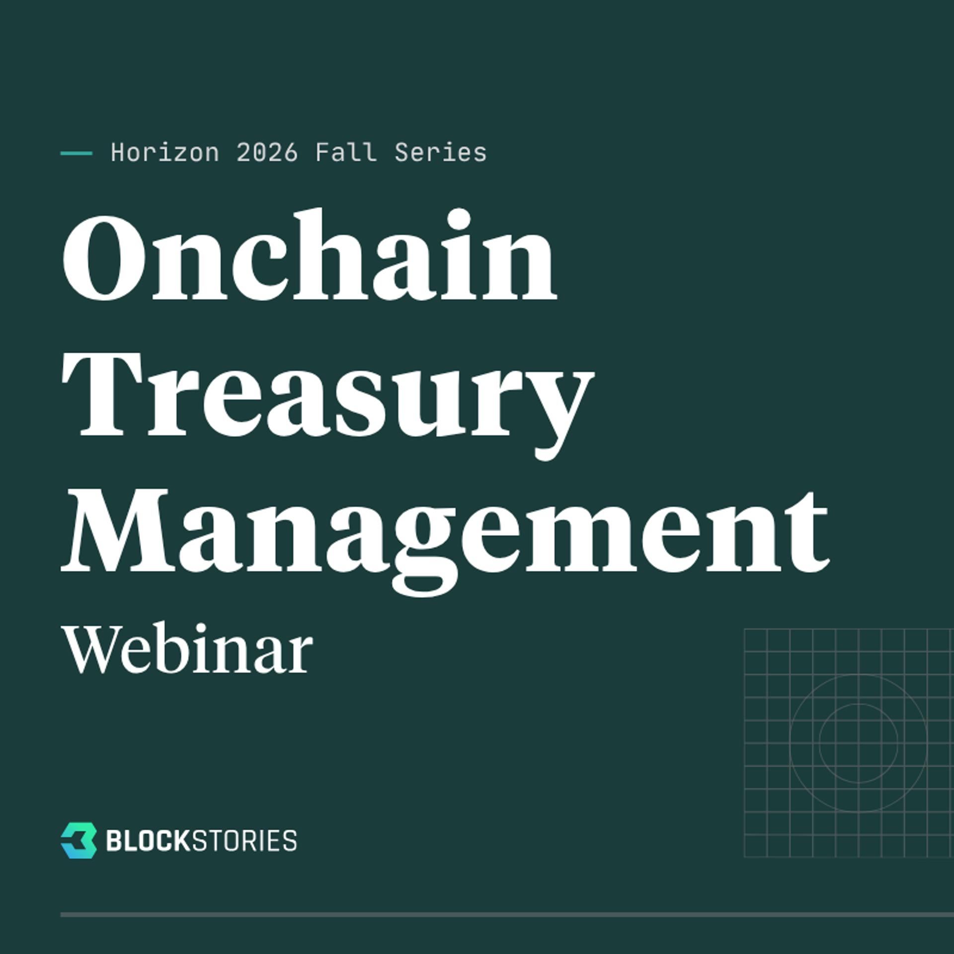 On-Chain Treasury Management in