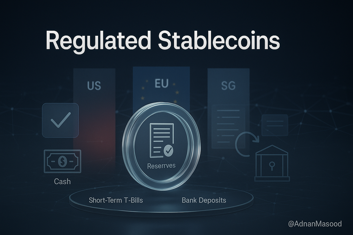 Illustration of a DAO multisig vault with digital locks and diverse DAO members approving a transaction, representing top 2025 DAO treasury security strategies like Safe multisig, contract audits, governance protection, automated risk management, and front-end threat defense.